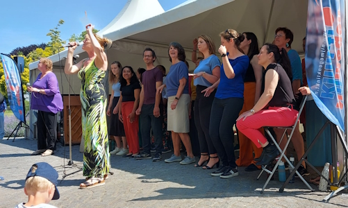 Liberty Gospel Choir tijdens Nijmegen Klinkt!